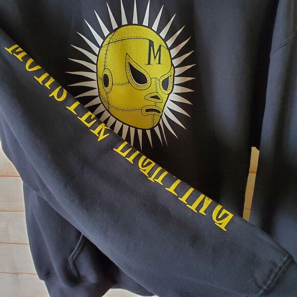 Hoodie Mens XL Custom Wrestling Design Monster Lighting Company Movie Hollywood - Picture 4 of 14